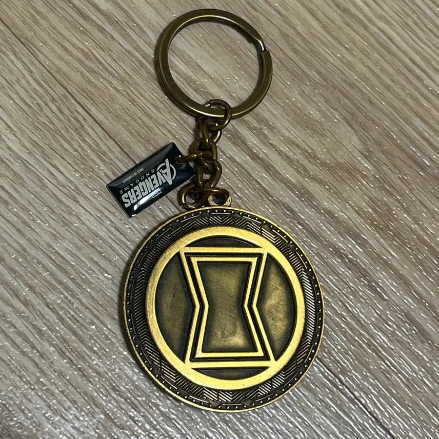 [BUNJANG] Avengers: Endgame Black Widow Metal Keychain / 어벤져스 엔드게임 영화관 굿즈 블랙위도우