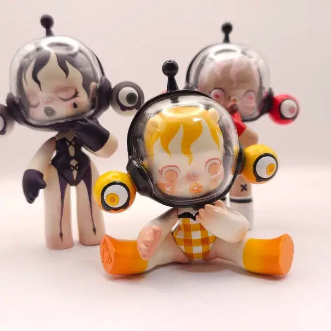 [BUNJANG] Skull Panda Baby Figure 3 Types Bundle Set / 스컬판다 베이비 피규어 3종 일괄