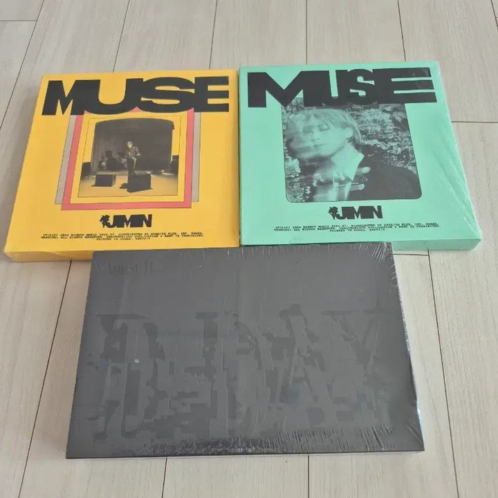 [BUNJANG] BTS Jimin MUSE Album 2 Types + D-DAY Album Bundle Set / 미개봉 지민 MUSE 앨범 2종 + D-DAY 앨범 배송비포함