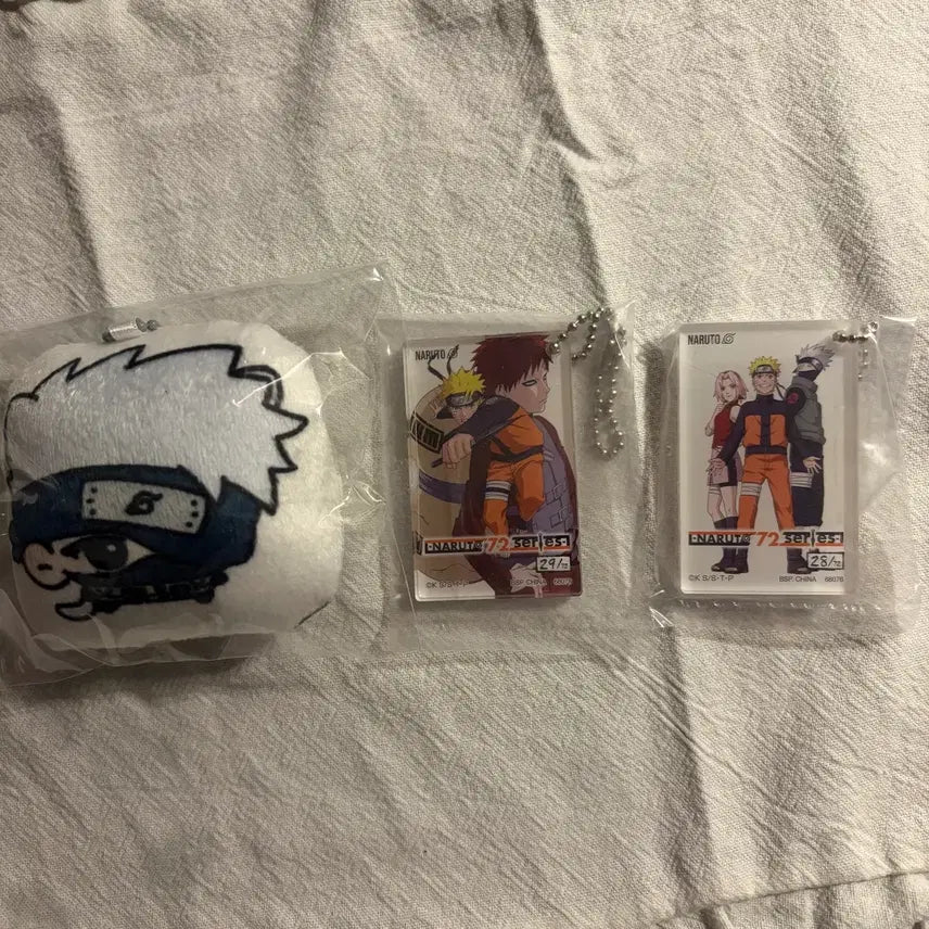 [BUNJANG] Naruto Kakashi Plush &amp; Lottery H Prize Bundle / 나루토 카카시 비공식 통판 누이&amp;쿠지 h상 일괄