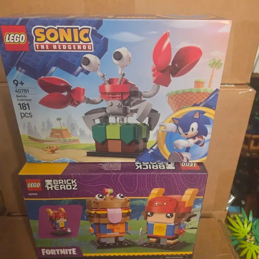 [BUNJANG] LEGO Sonic the Hedgehog &amp; Fortnite BrickHeadz Bundle / 레고 소닉 포트나이트 프로모션 플모