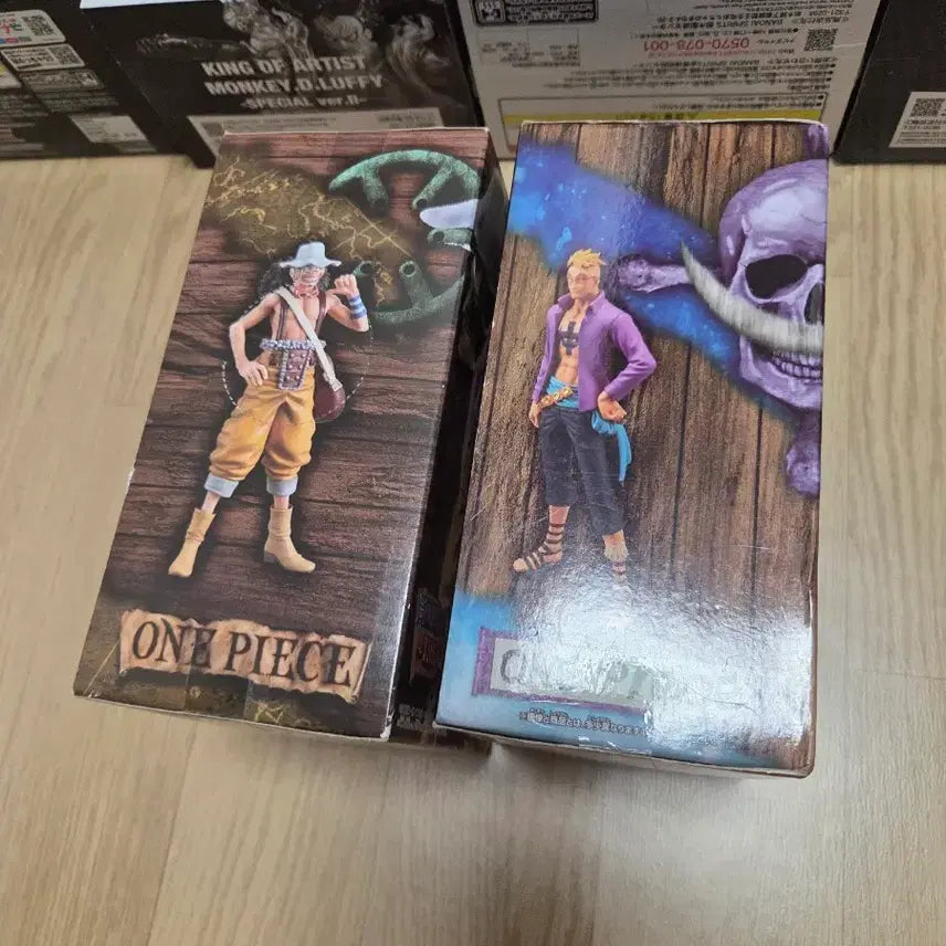 [BUNJANG] One Piece DXF Figure Usopp &amp; Marco Set / 원피스 DXF 피규어 우솝/마르코 세트 일괄판매