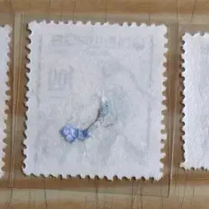 [BUNJANG] 1966-1969 Korean National White Stamp Set (18 Types) / 제2차국산백지18종, 단편우표, 보통우표, 1966-1969년