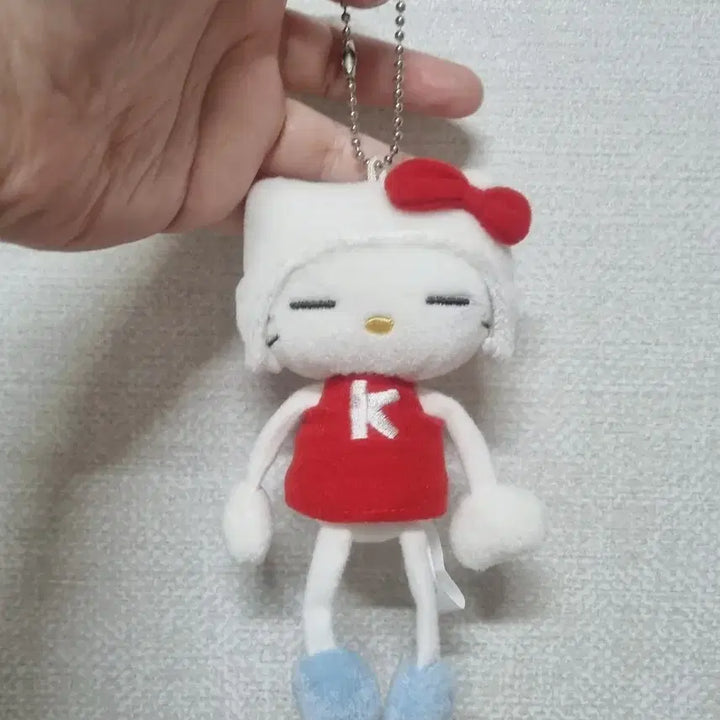 [BUNJANG] Classic Kitty "Comickey" Long-Legged Plush Mascot / 고전 키티 코믹키티 달랑이 롱다리 인형 마스코트