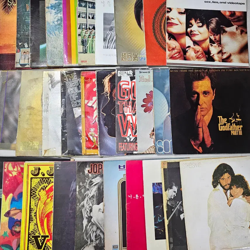 [BUNJANG] 70 LP Record Jackets (No Vinyl) Bundle Sale / 알판 없는 LP 자켓만 70개 일괄 판매