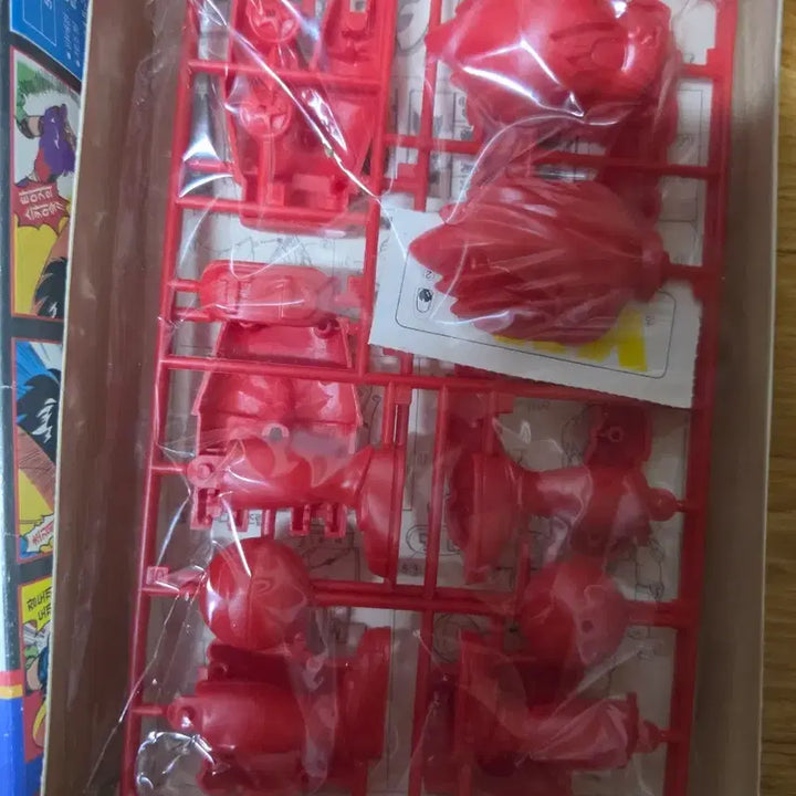[BUNJANG] Elephant Pigu Wang Tongki Plastic Model Kit / 코끼리 피구왕통키 프라모델 고전프라 고전완구