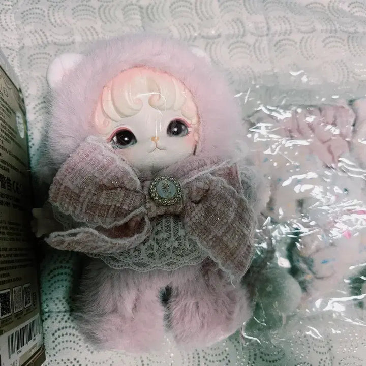 [BUNJANG] Mijoa Fluffy Sweet Dream Doll Pink / 미주안 플러피 스위트 드림 인형 핑크