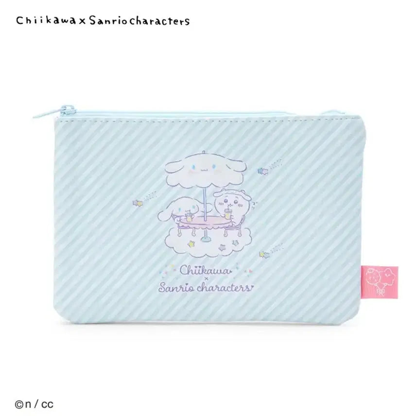 [BUNJANG] Sanrio x Chiikawa Collaboration Pouch Cinnamonroll x Chiikawa / 산리오x치이카와 콜라보 파우치 시나모롤 치이카와