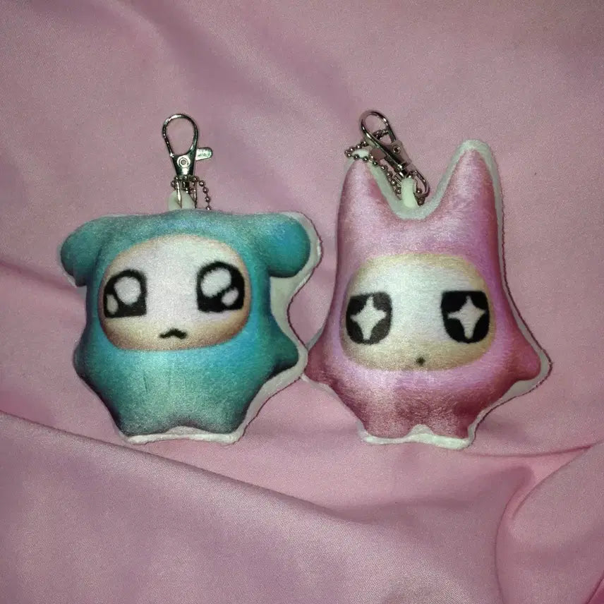 [BUNJANG] Huihui Inumon Nekomons Cushion Keychain / 후후이 이누몬 네코몬 쿠션키링