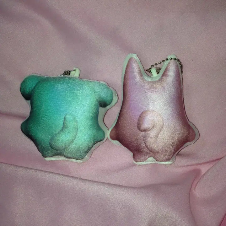 [BUNJANG] Huihui Inumon Nekomons Cushion Keychain / 후후이 이누몬 네코몬 쿠션키링