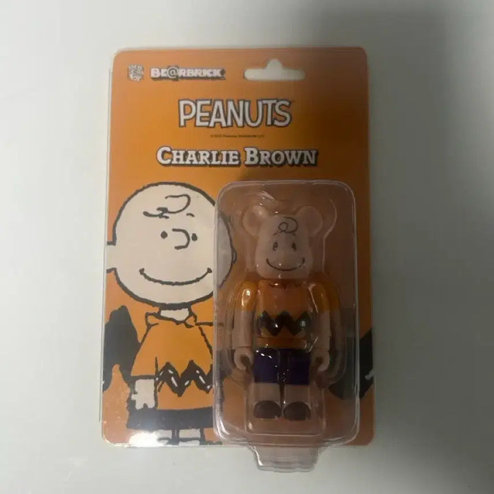 [BUNJANG] Medicom Toy Peanuts Charlie Brown Bearbrick / 베어브릭 피너츠 찰리브라운