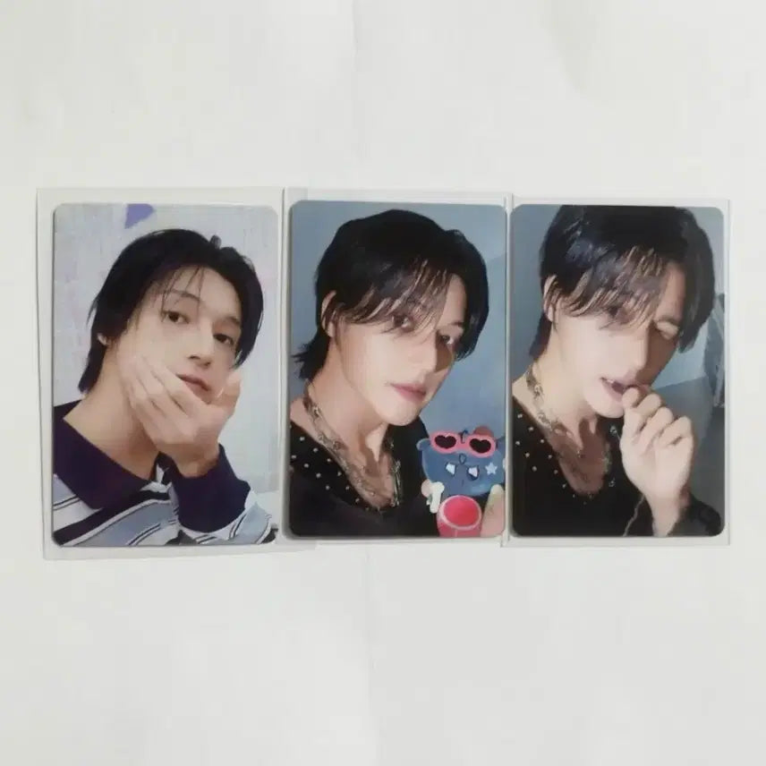[BUNJANG] ATEEZ MIGHTEEZ Wooyoung Lucky Draw Set / 에이티즈 마이티즈 우영 5만원 특전 + 트레카 2장 세트