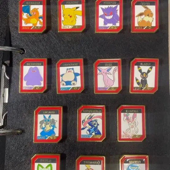 [BUNJANG] Pokemon Isaac Toast Badge Set Bundle / 포켓몬 이삭토스트 뱃지 세트 일괄 택포