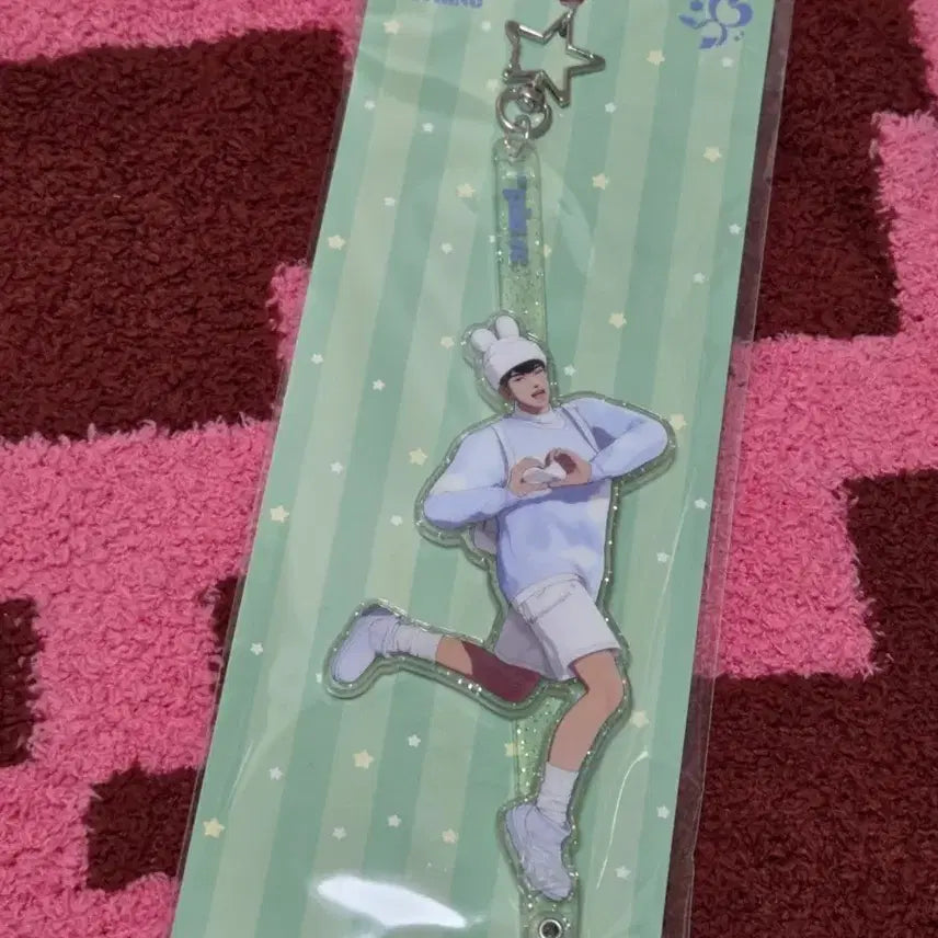 [BUNJANG] PLAVE Hamin BBUU Acrylic Stick Keyring (Sealed) / 플레이브 하민 BBUU 아크릴 스틱 키링 미개봉