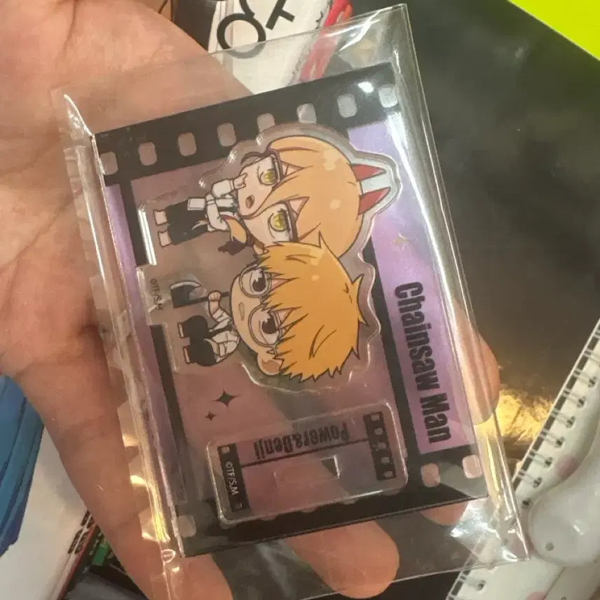 [BUNJANG] Chainsaw Man Denji &amp; Power Acrylic Stand / 체인소맨 덴지 파워 아크릴 스탠드