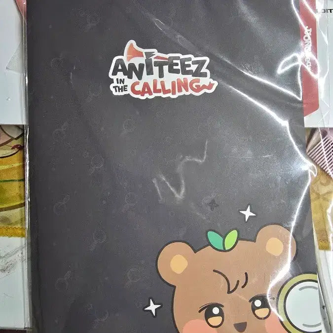 [BUNJANG] ATEEZ Aniteez Jongho Bear Profile Set + Mini Stamp / 에이티즈 애니티즈 인더 콜링 쫑베어 프로필세트+미니스탬프 양도