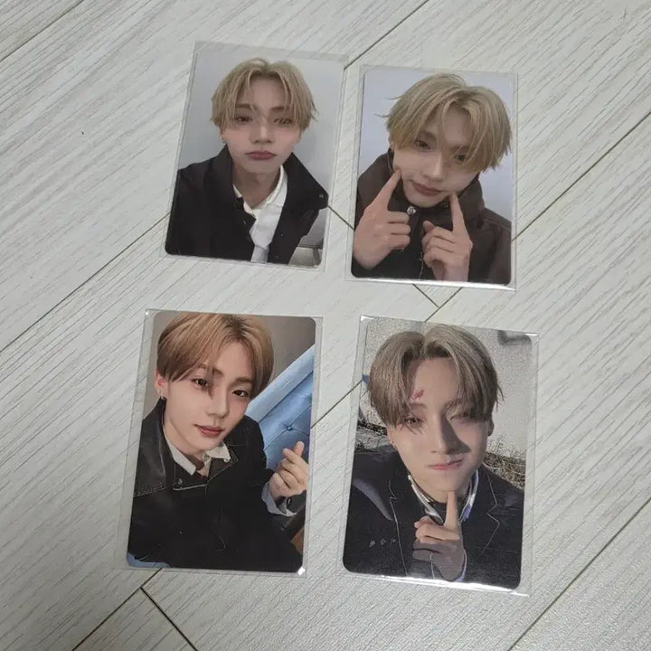 [BUNJANG] ALPHADRIVEONE RD1 Sangwon Photocard Bundle Set / 알파드라이브원 알디원 상원 포카 양도. 엘르맨 포카. qq뮤직 포카. 4개 일괄가격.