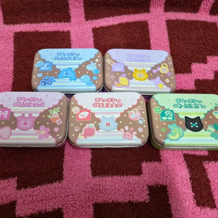 [BUNJANG] PLAVE Birthday Cookie Tin Case Bundle Set / 플레이브 생일쿠키 틴케이스 예노밤은하 일괄