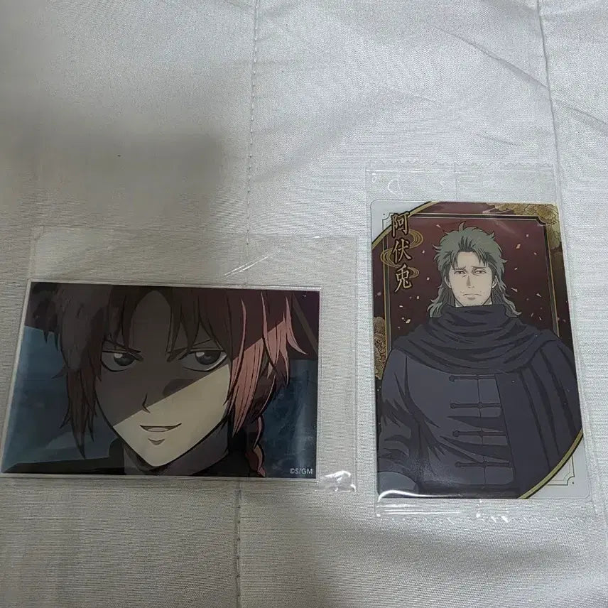 [BUNJANG] Gintama Kamui Acrylic Card &amp; Abuto Wafer Card Bundle / 은혼 요시와라 대염상 카무이 아크릴카드, 아부토 웨하스카드 일괄판매