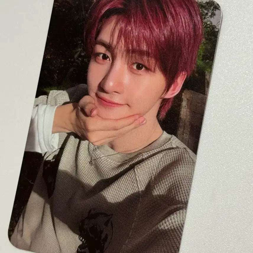 [BUNJANG] TWS Jihoon The Hyundai Photocard / 투어스 지훈 더현대 포카
