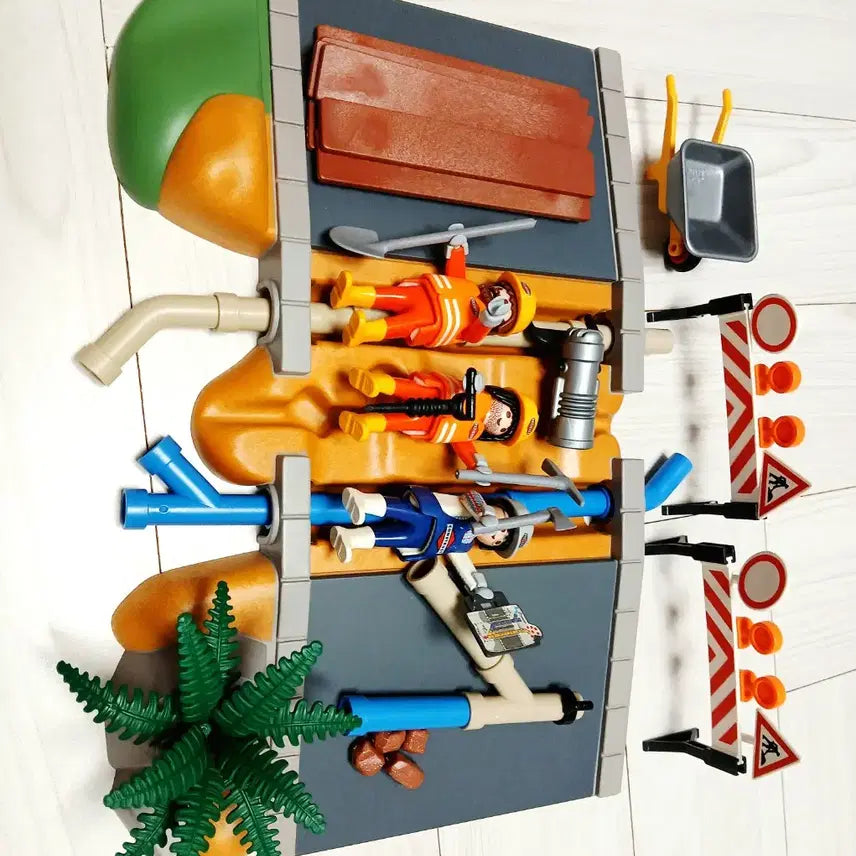 [BUNJANG] Playmobil Super Set 3126 Construction Site / 플레이모빌 슈퍼세트 3126 건설 공사 현장