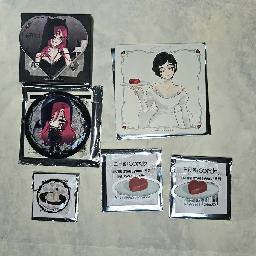 [BUNJANG] A-Stage AaD Mijoo SuA Bundle Set / 에이스테 AaD 굿즈 일괄판매 미지 수아