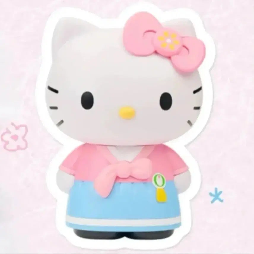 [BUNJANG] Olive Young Hanbok Kitty Container (Sealed) / 올리브영 한복키티 컨테이너 미개봉 새상품