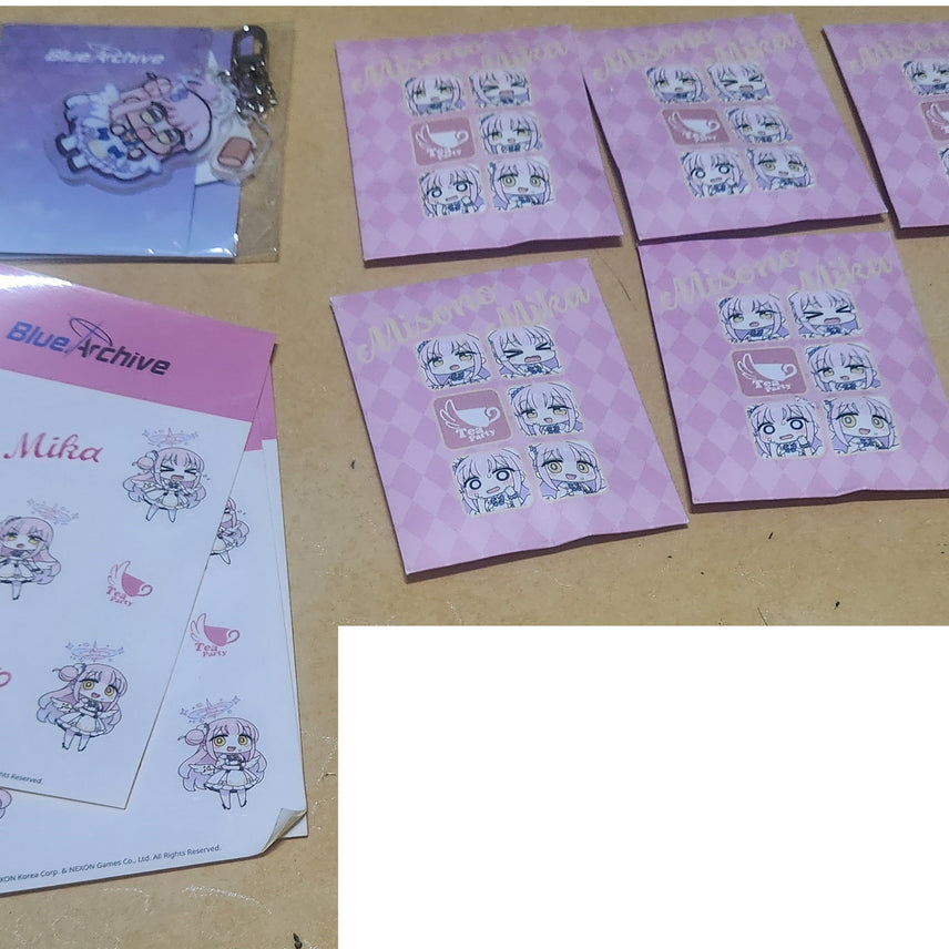 [BUNJANG] Misono Mika Acrylic Keyring / 미소노 미카 아크릴 키링 개당 1만원