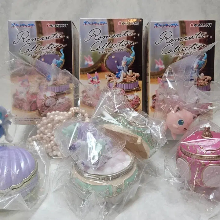 [BUNJANG] Pokemon Re-Ment Romantic Collection 3 Types Bundle Set / 포켓몬 리멘트 로맨틱 콜렉션 3종 일괄 판매