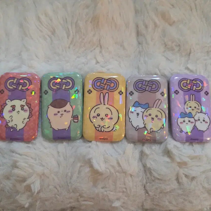 [BUNJANG] Chiikawa Omamori Can Badge Bundle Set / 치이카와 먼작귀 오마모리 캔뱃지 일괄