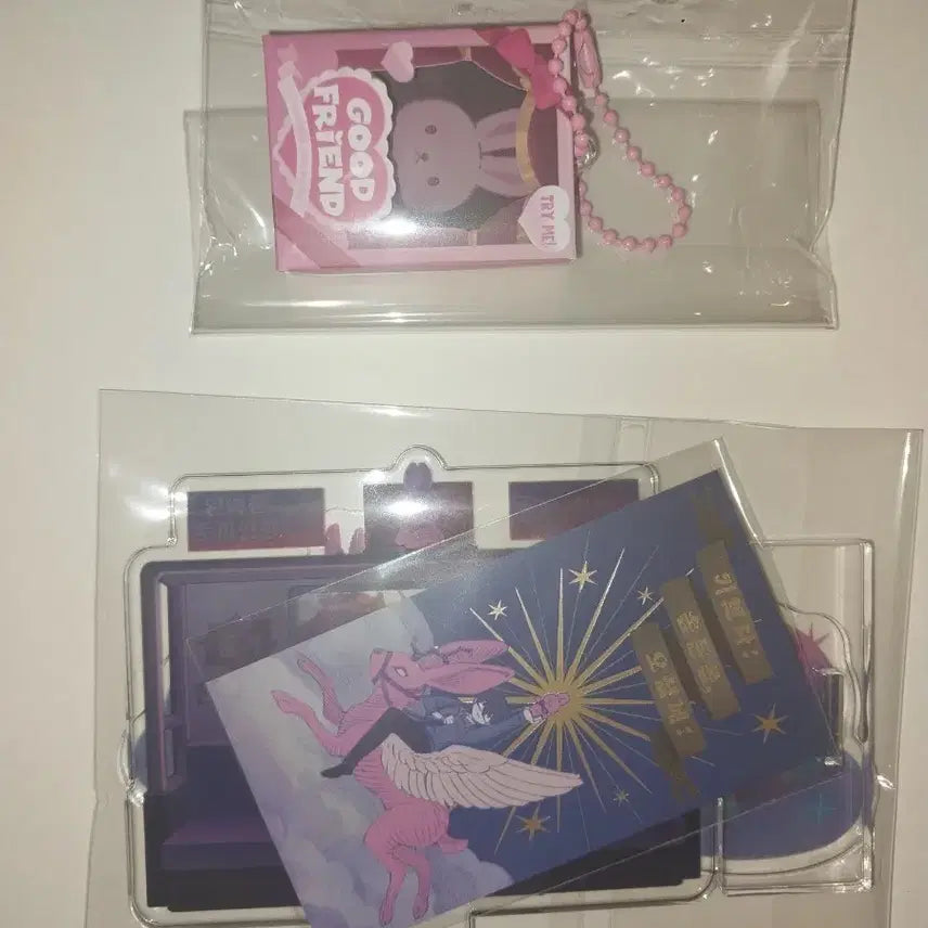 [BUNJANG] Koechul Goedamchulgeun Acrylic Stand + Keyring / 괴출 괴담출근 아크릴스탠드+키링