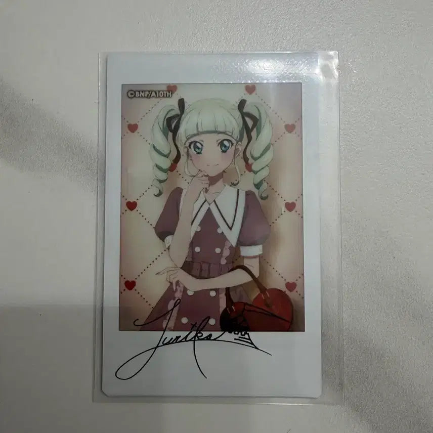 [BUNJANG] Aikatsu! Yura Yurika Cheki / 아이엠스타 아이카츠 유리 유리카 체키 판매
