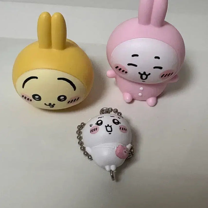 [BUNJANG] Chiikawa Usagi Sofvi Figure Bundle Set / 먼작귀 치이카와 우사기 소프피 피규어, 대롱가챠 일괄