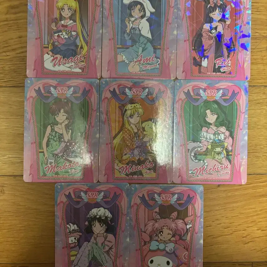 [BUNJANG] Sailor Moon x Sanrio Collaboration 7-Piece Set (New) / [새상품] 미소녀전사 세일러문X산리오 7종 세트 (단품문의X)
