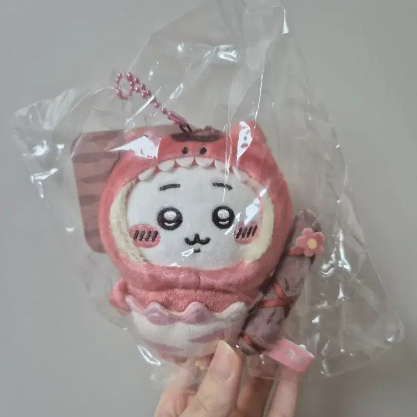 [BUNJANG] Chiikawa Pocket Dinosaur Mascot Plush / 치이카와 포켓 공룡 마스코트 인형
