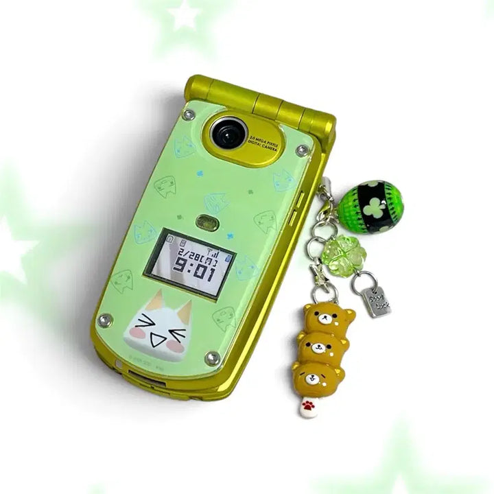 [BUNJANG] Dokodemo Issho Toro Mock-up Phone Classic Japanese Folder Phone Y2K / [반자동] 도코데모잇쇼 토로 목업폰 모형폰 고전 일본 폴더폰 핸드폰 휴대폰 y2k