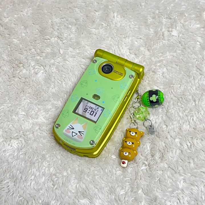 [BUNJANG] Dokodemo Issho Toro Mock-up Phone Classic Japanese Folder Phone Y2K / [반자동] 도코데모잇쇼 토로 목업폰 모형폰 고전 일본 폴더폰 핸드폰 휴대폰 y2k