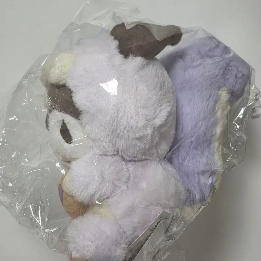[BUNJANG] Kuromi "Mofumofu Squirrel" Plush Doll / 쿠로미 모후모후 다람쥐 누이 인형