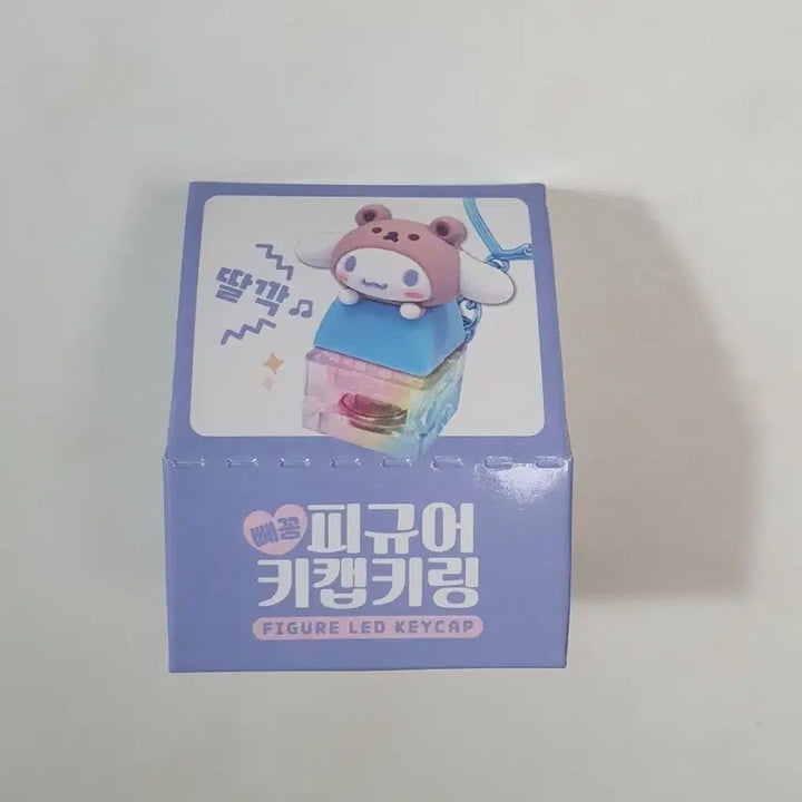 [BUNJANG] Sanrio Peeking Figure Keycap Keyring / 산라오 빼꼼 피규어 키캡 키링 새상품