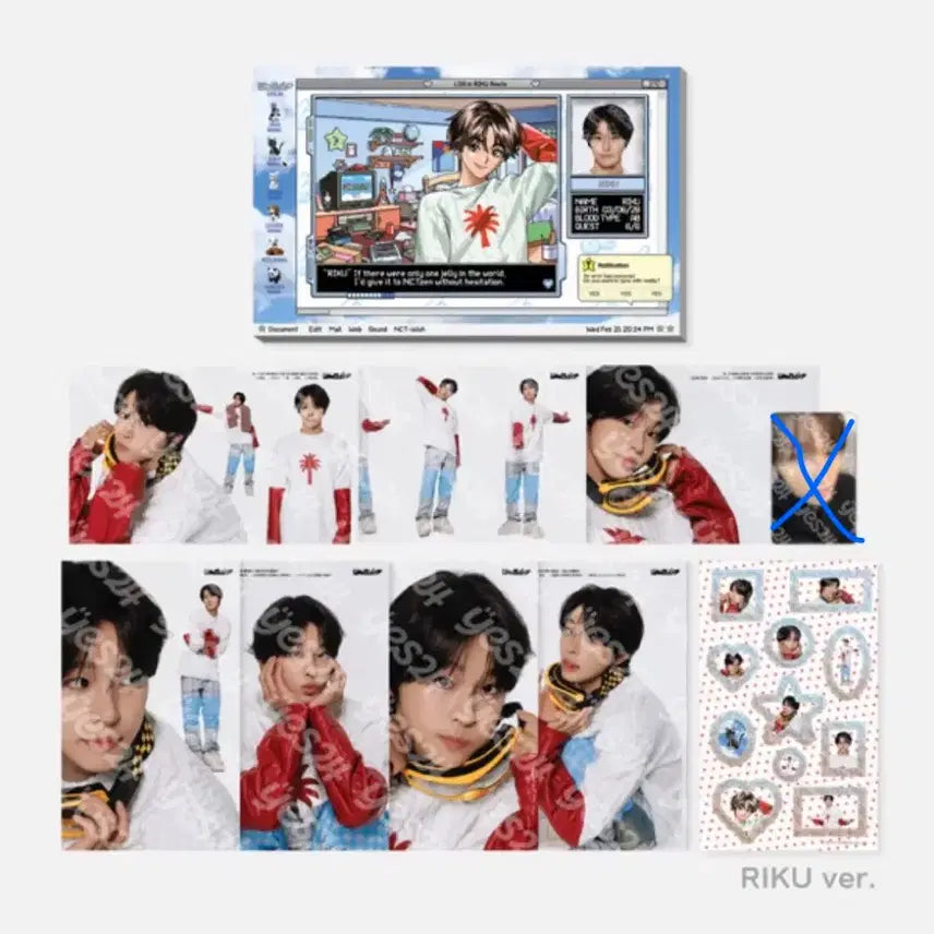 [BUNJANG] NCT WISH Riku Login MD Photo Set / 엔시티위시 리쿠 로그인 엠디 포토세트