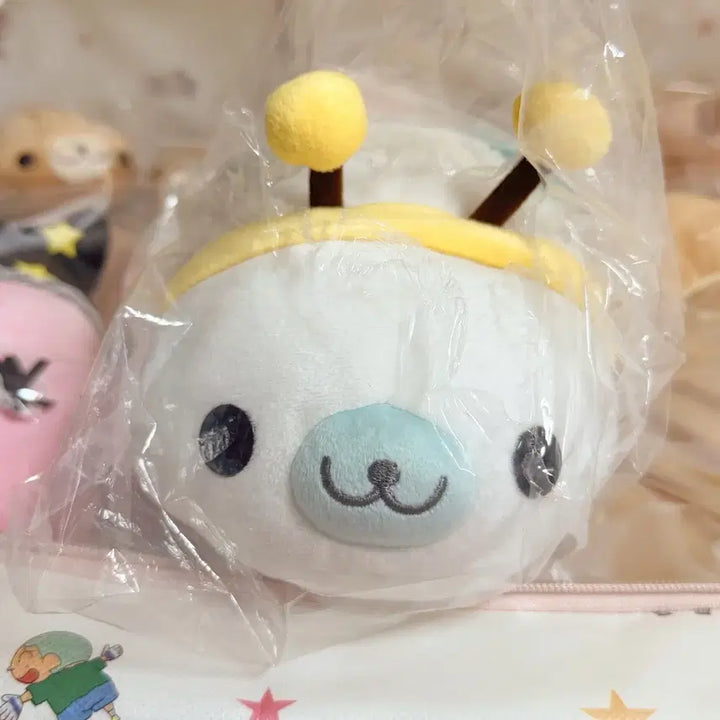 [BUNJANG] Mamegoma "Honey Bee" Medium-Large Plush (20cm+) / (레어)20cm이상 꿀벌 마메고마 중대형