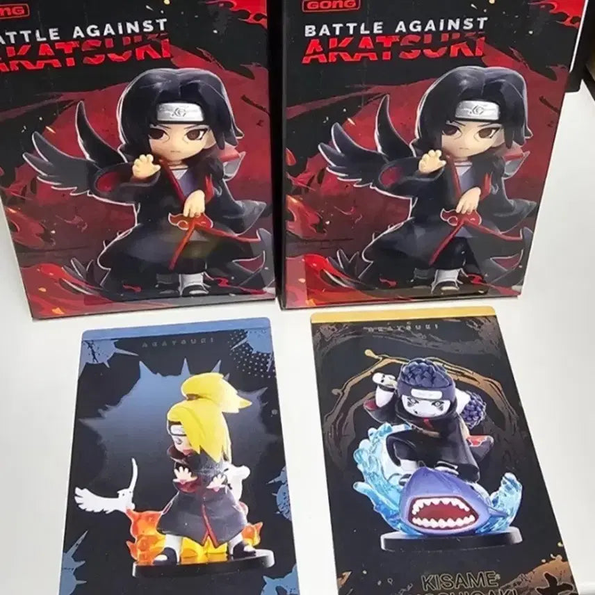 [BUNJANG] Pop Mart Naruto Akatsuki Itachi Deidara Kisame Figure Set / 팝마트 나루토 아카츠키 피규어 이타치 데이다라 키사메