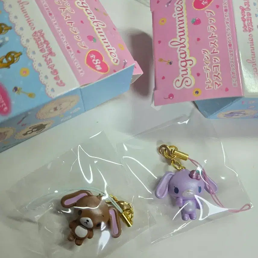 [BUNJANG] Sugabunnies Strap Bundle Set (2 pcs, Sealed) / 비닐미개봉 슈가바니즈 스트랩 2개 일괄