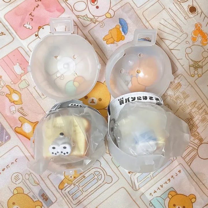 [BUNJANG] Sanrio Bread Gacha Mascot Set - Hello Kitty, Pochacco / (세트) 산리오 식빵 가챠 식빵에 끼어버린 마스코트 가챠_ 헬로키티 , 포챠코