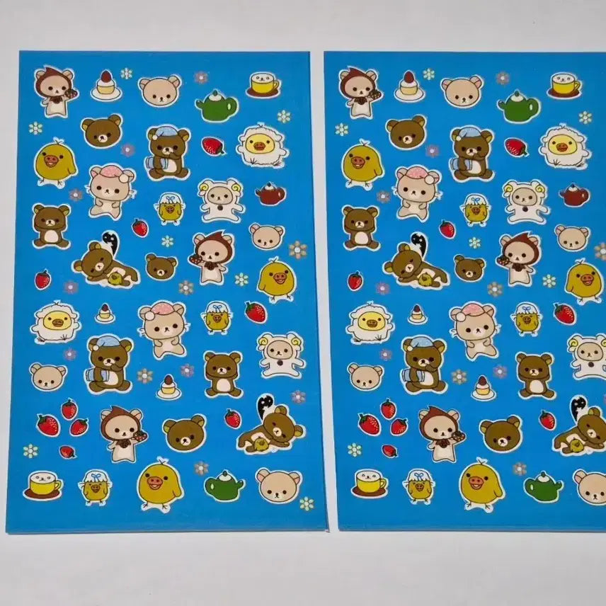 [BUNJANG] Rilakkuma Sticker / 고전문구 리락쿠마 스티커