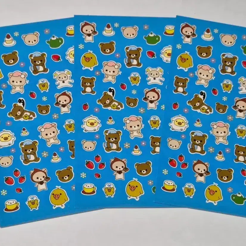 [BUNJANG] Rilakkuma Sticker / 고전문구 리락쿠마 스티커