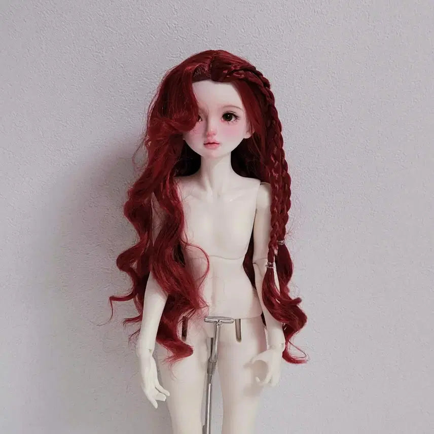 [BUNJANG] MSD Ball-Jointed Doll Wig - Wavy Style / MSD 가발 구관 인형 구체관절인형 웨이브