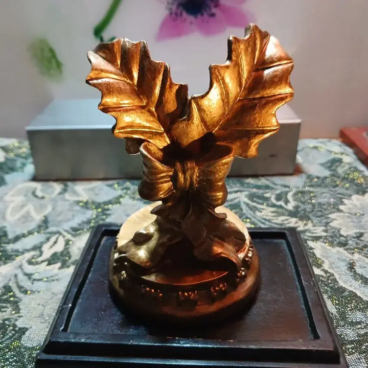[BUNJANG] Gold Leaf Motif Ornament / 골드 장식품 잎사귀 문양