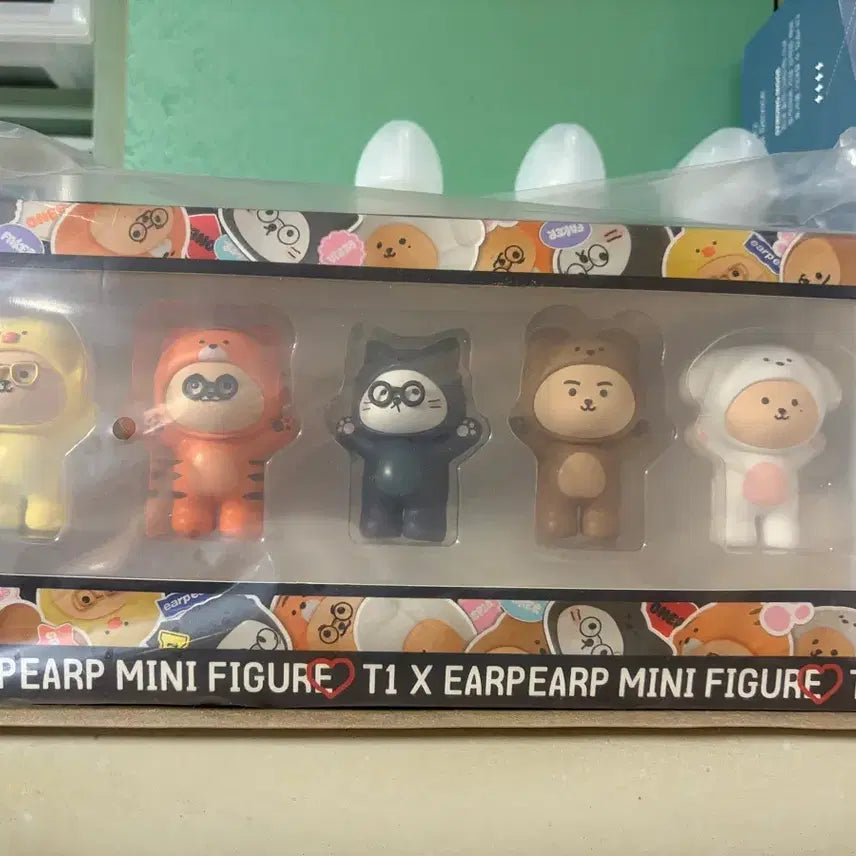 [BUNJANG] T1 x Earpearp Mini Figure Set / T1 X EARPEARP 미니 피규어 세트