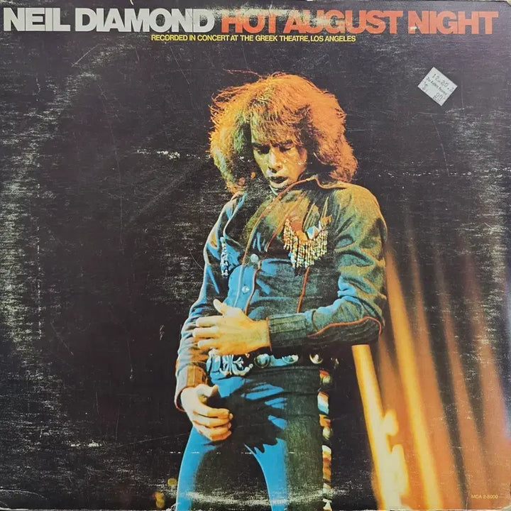 [BUNJANG] Neil Diamond Hot August Night LP (2LP) / 닐 다이아몬드 핫 어거스트 나잇 LP (2lp)